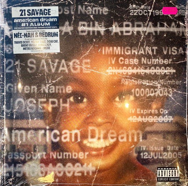 21 Savage ~ American Dream (Vinyl) - Djungel & Jazz