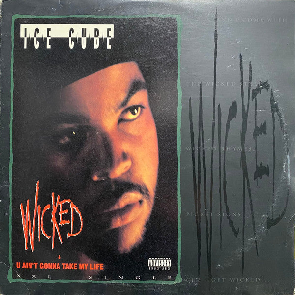 Ice Cube ~ Wicked / U Ain't Gonna Take My Life (Vinyl) - Djungel & Jazz