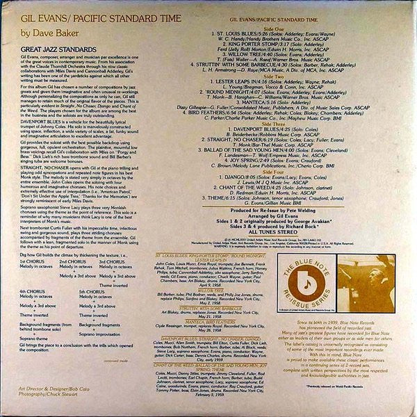 Gil Evans ~ Pacific Standard Time (Vinyl) - Djungel & Jazz