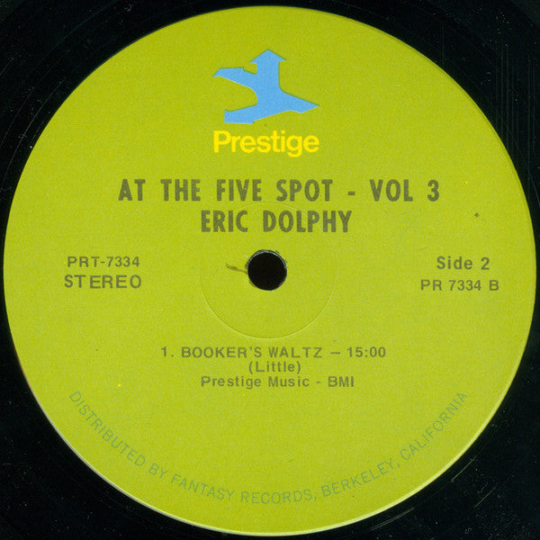 Eric Dolphy & Booker Little ~ Memorial Album Recorded Live At The Five Spot (Vinyl) - Djungel & Jazz