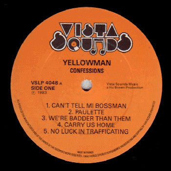 Yellowman (3) : Confessions (LP, Album)