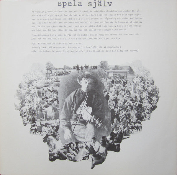Various ~ Spela Själv (Vinyl) - Djungel & Jazz