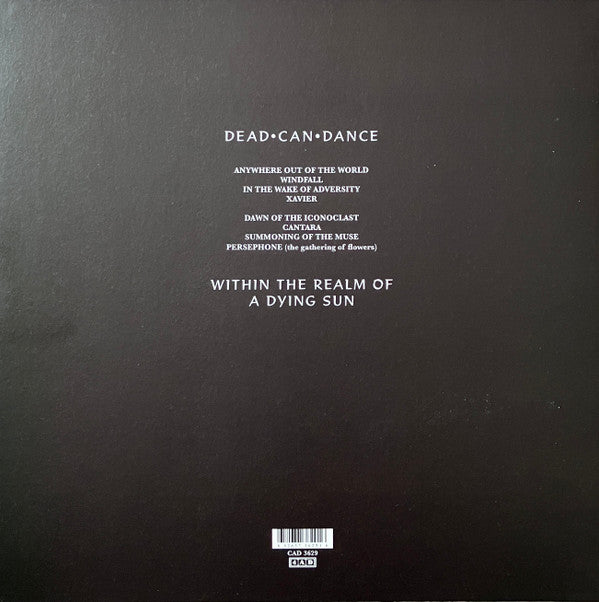 Dead Can Dance ~ Within The Realm Of A Dying Sun (Vinyl) - Djungel & Jazz