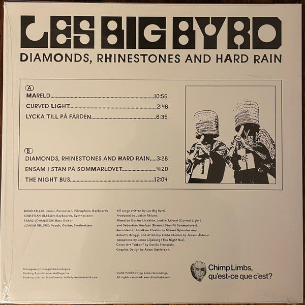 Les Big Byrd : Diamonds, Rhinestones And Hard Rain (LP, Album, Ltd, Bla)