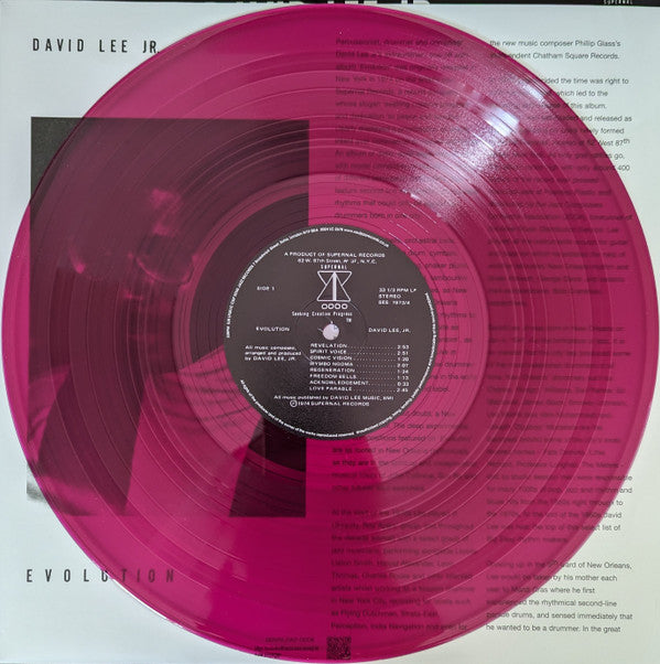 David Lee Jr.* : Evolution (LP, Album, RE, Mag)