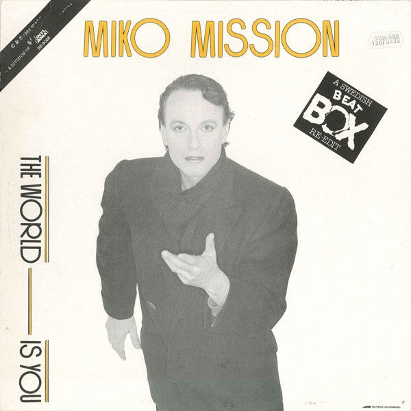 Miko Mission ~ The World Is You (A Swedish Beat Box Re-edit) (Vinyl) - Djungel & Jazz