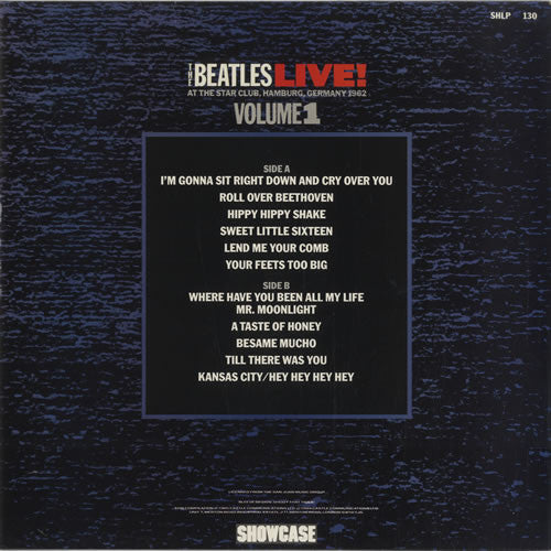 The Beatles : Live! At The Star Club, Hamburg, Germany 1962 (Volume 1) (LP, Album)