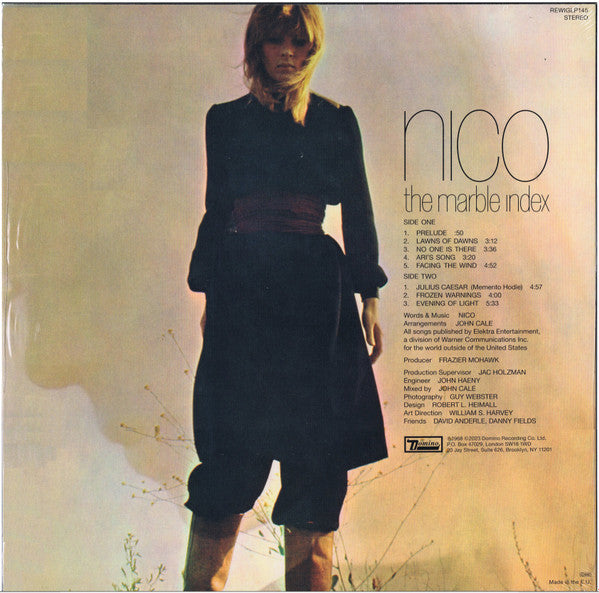 Nico (3) : The Marble Index (LP, Album, RE)