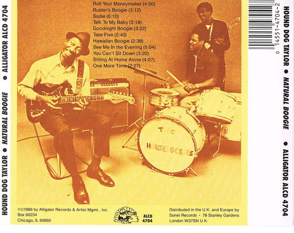 Hound Dog Taylor And The HouseRockers ~ Natural Boogie (Vinyl) - Djungel & Jazz