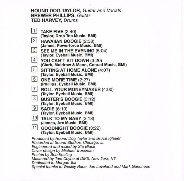 Hound Dog Taylor And The HouseRockers ~ Natural Boogie (Vinyl) - Djungel & Jazz