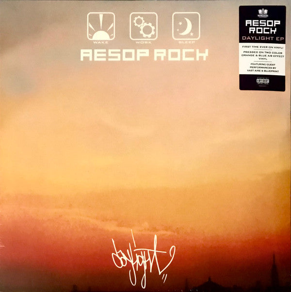 Aesop Rock : Daylight (12", EP, Ora)