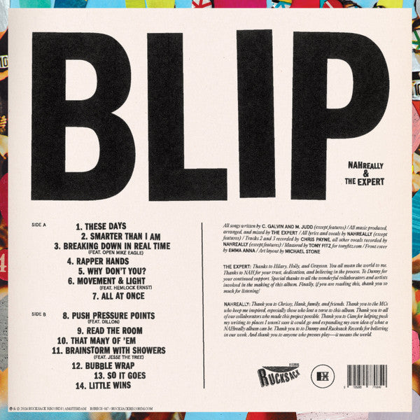NAHreally, The Expert : BLIP (LP, Album)