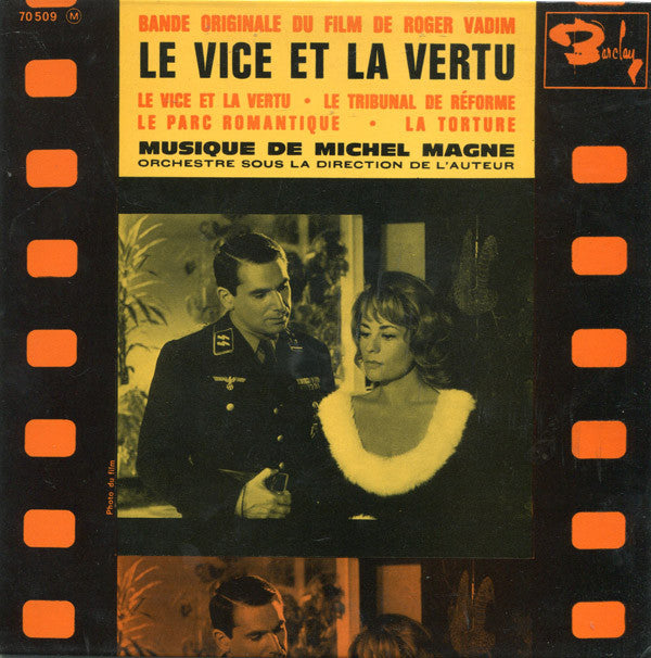 Michel Magne ~ Le Vice Et La Vertu (Bande Originale Du Film) (Vinyl) - Djungel & Jazz