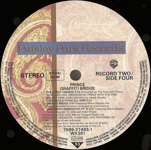 Prince ~ Graffiti Bridge (Vinyl) - Djungel & Jazz