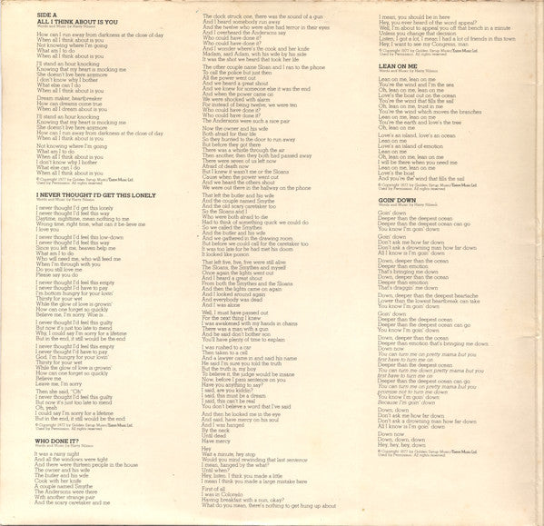 Harry Nilsson ~ Knnillssonn (Vinyl) - Djungel & Jazz