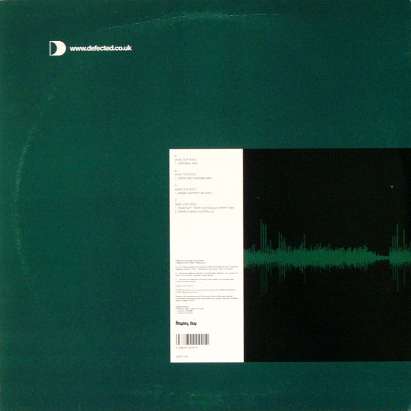 Bob Sinclar ~ Save Our Soul (Vinyl) - Djungel & Jazz