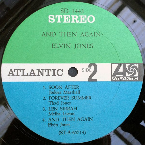 Elvin Jones ~ And Then Again (Vinyl) - Djungel & Jazz