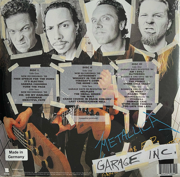 Metallica ~ Garage Inc. (Vinyl) - Djungel & Jazz