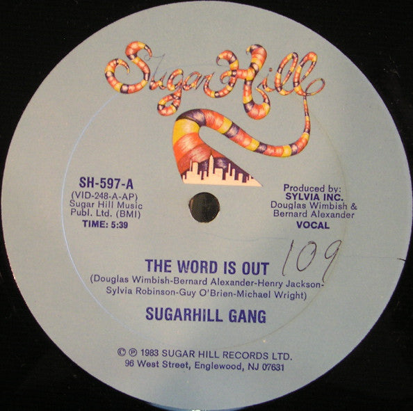 Sugarhill Gang ~ The Word Is Out (Vinyl) - Djungel & Jazz