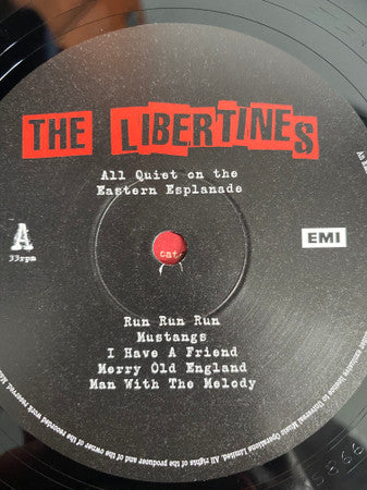 The Libertines : All Quiet On The Eastern Esplanade (LP, Album, Alt)