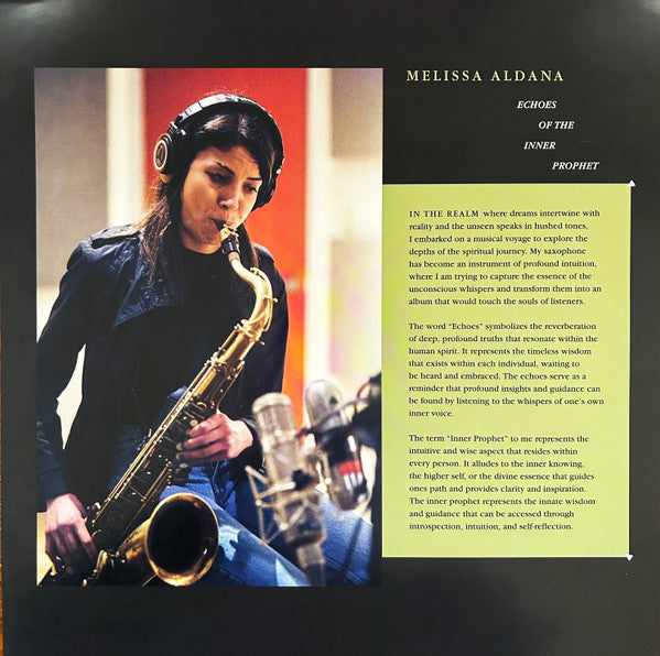 Melissa Aldana : Echoes Of The Inner Prophet (LP, Album)