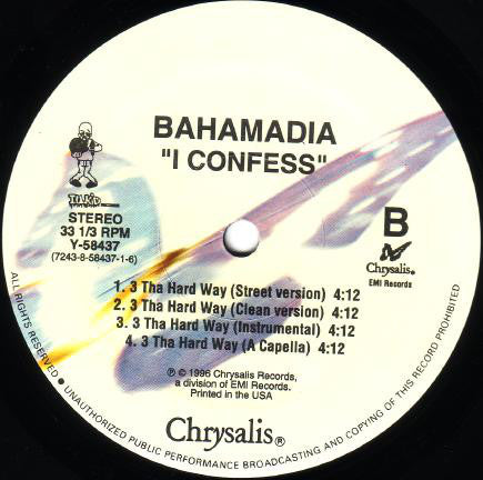 Bahamadia ~ I Confess (Vinyl) - Djungel & Jazz