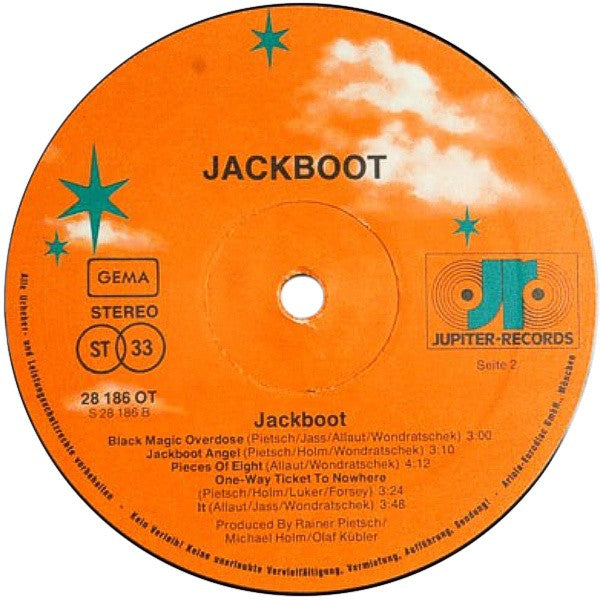 Jackboot ~ Angel (Vinyl) - Djungel & Jazz