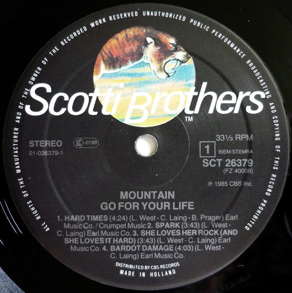 Mountain ~ Go For Your Life (Vinyl) - Djungel & Jazz