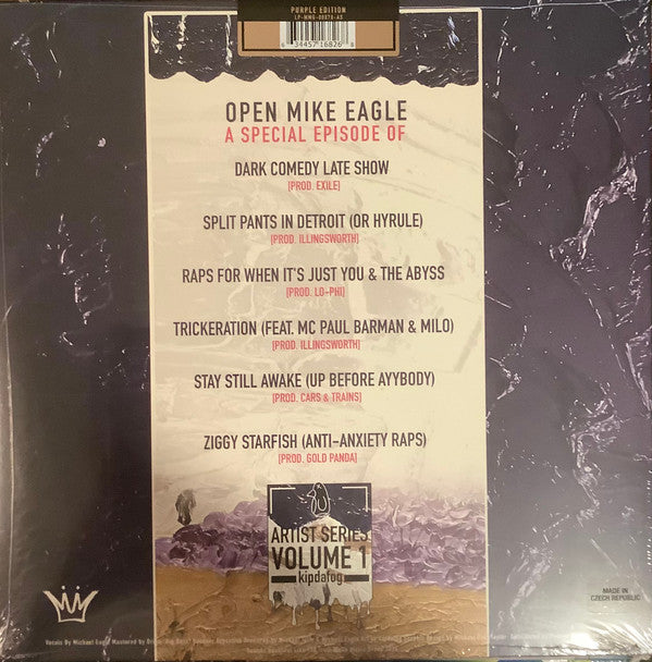 Open Mike Eagle : A Special Episode Of (Artist Series) (12", EP, Ltd, Pur)