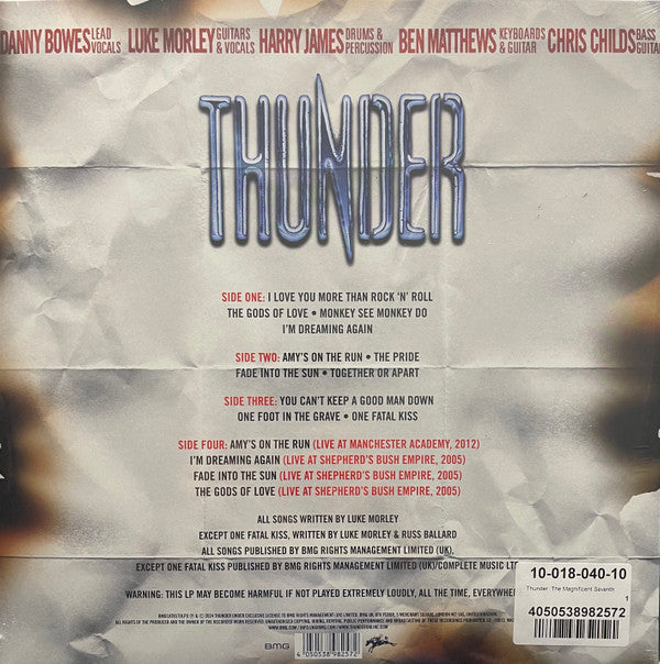 Thunder (3) : The Magnificent Seventh! (2xLP, Album, Ltd, RE, Exp)