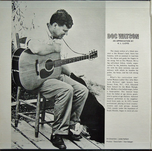 Doc Watson Featuring Merle Watson ~ Doc Watson On Stage (Vinyl) - Djungel & Jazz