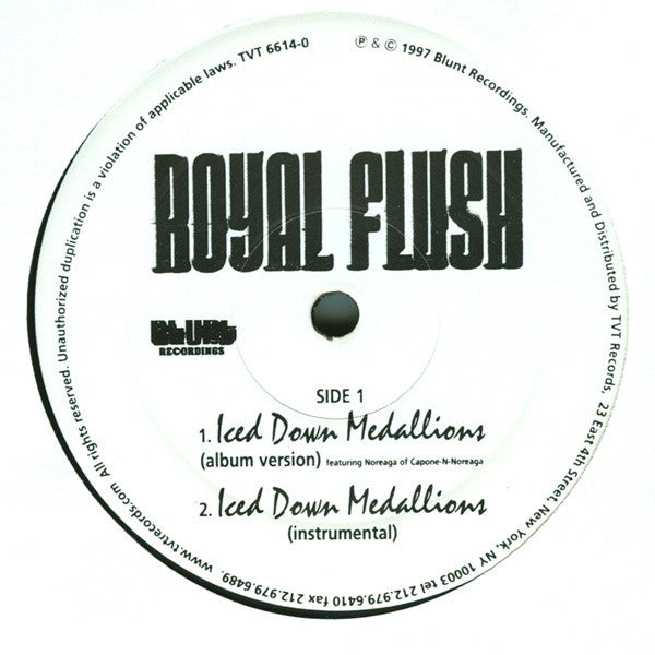 Royal Flush ~ Iced Down Medallions (Vinyl) - Djungel & Jazz