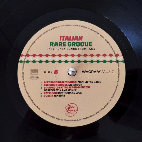 Various ~ Italian Rare Groove (Rare Funky Songs From Italy) (Vinyl) - Djungel & Jazz