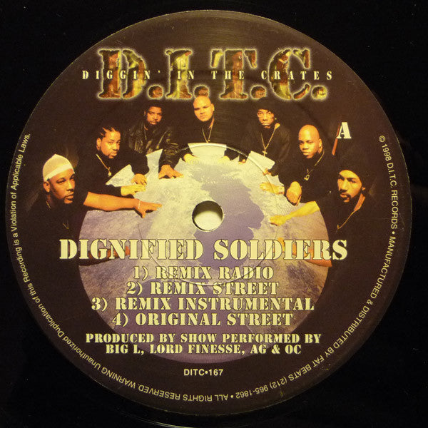 D.I.T.C. ~ Dignified Soldiers / Themes, Dreams & Schemes (Vinyl) - Djungel & Jazz
