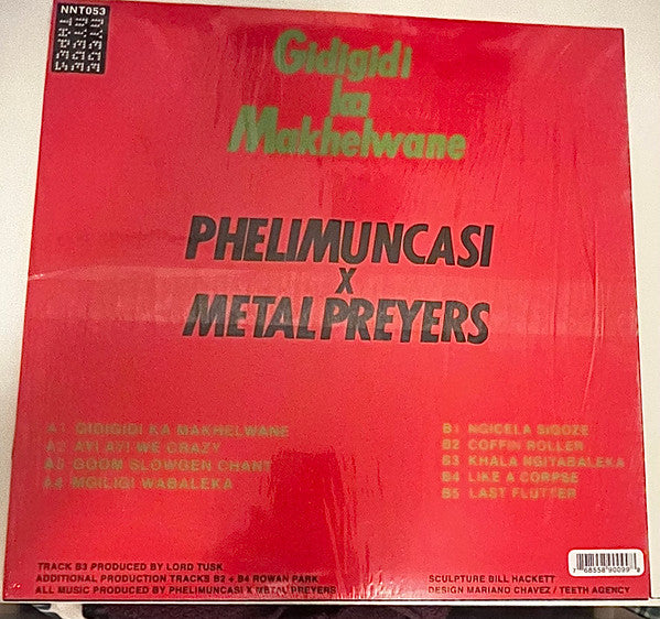 Phelimuncasi & Metal Preyers : Izigqinamba (LP, Album)