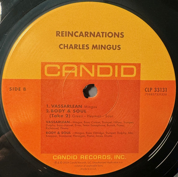 Charles Mingus ~ Reincarnations (Vinyl) - Djungel & Jazz