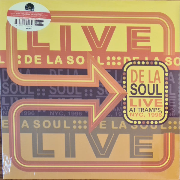 De La Soul ~ Live At Tramps, NYC, 1996 (Vinyl) - Djungel & Jazz