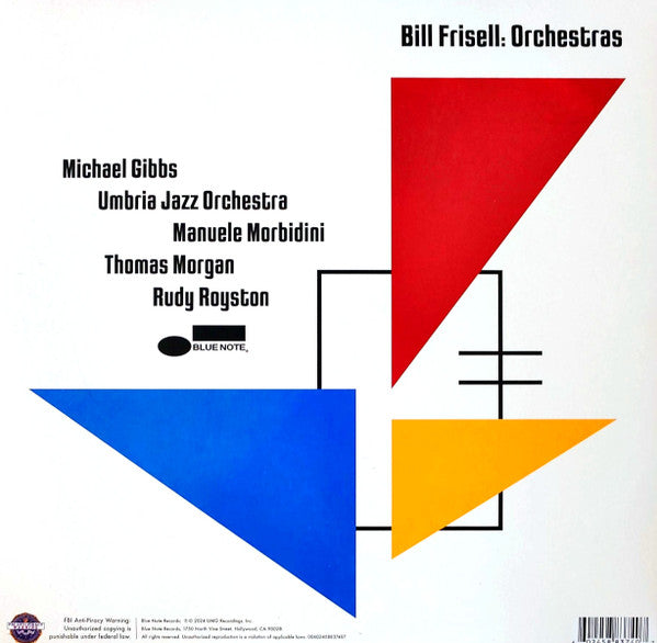 Bill Frisell ~ Orchestras (Vinyl) - Djungel & Jazz