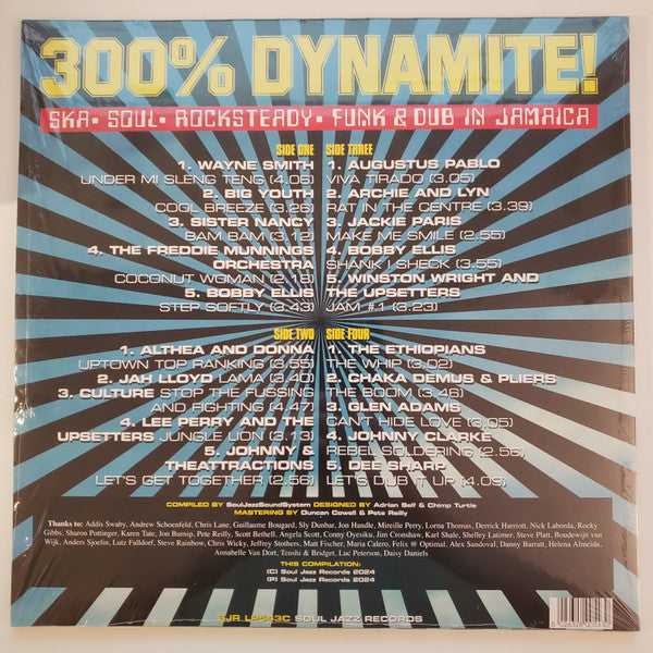 Various : 300% Dynamite! (2xLP, RSD, Comp, Blu)