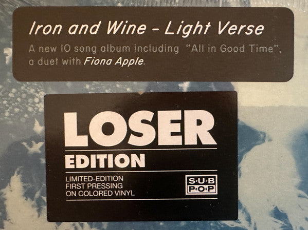Iron And Wine : Light Verse (LP, Ltd, Blu)