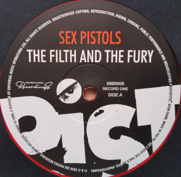 Sex Pistols : The Filth And The Fury (LP, Red + LP, Whi + RSD, Comp, Ltd, Num)