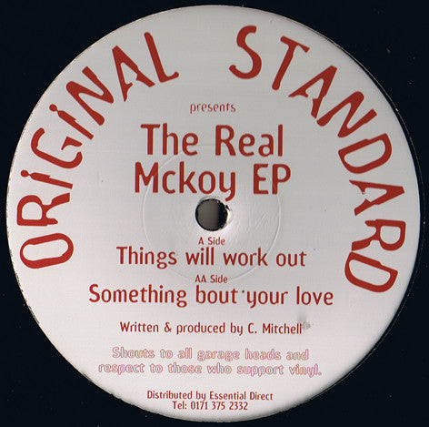 Original Standard ~ The Real McKoy EP (Vinyl) - Djungel & Jazz