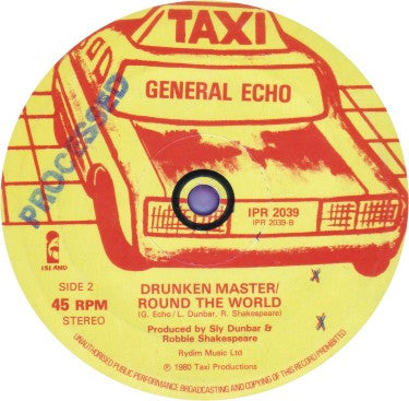 Wailing Souls / General Echo : Sweet Sugar Plum / Drunken Master (12", Ltd)