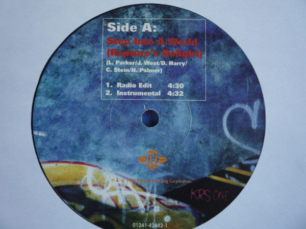 KRS-One ~ Step Into A World (Rapture's Delight) (Vinyl) - Djungel & Jazz