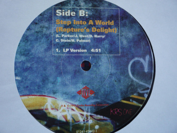 KRS-One ~ Step Into A World (Rapture's Delight) (Vinyl) - Djungel & Jazz