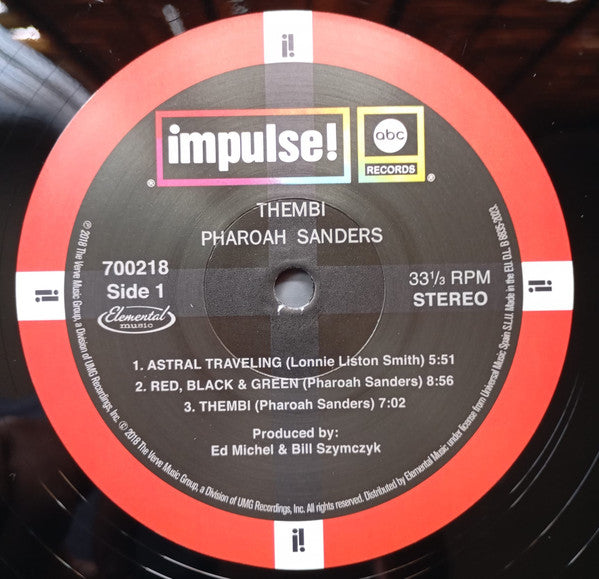 Pharoah Sanders ~ Thembi (Vinyl) - Djungel & Jazz