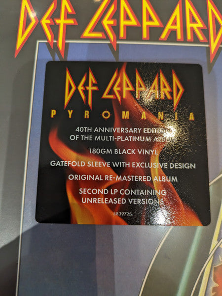 Def Leppard ~ Pyromania (Vinyl) - Djungel & Jazz