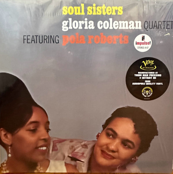 Gloria Coleman Quartet Featuring Pola Roberts : Soul Sisters (LP, Album, RE, 180)
