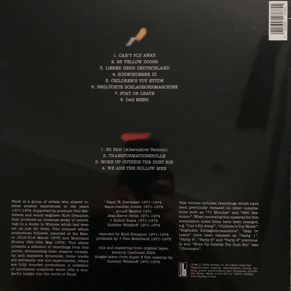 Faust : Momentaufnahme IV (LP, Album, Comp)
