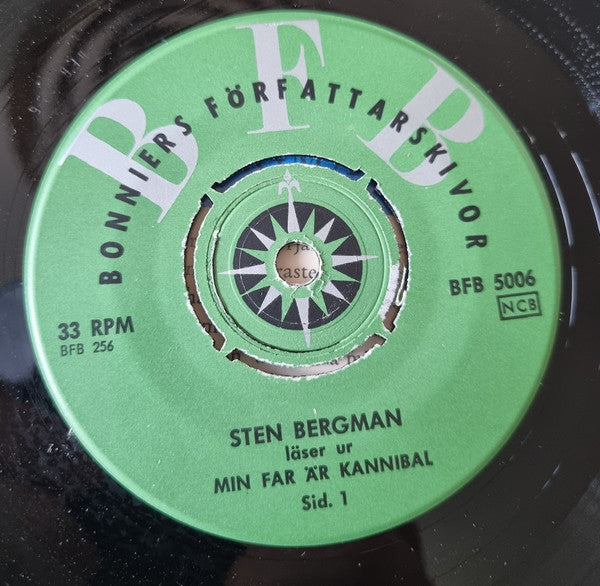 Sten Bergman  ~ Min far är kannibal (Vinyl) - Djungel & Jazz